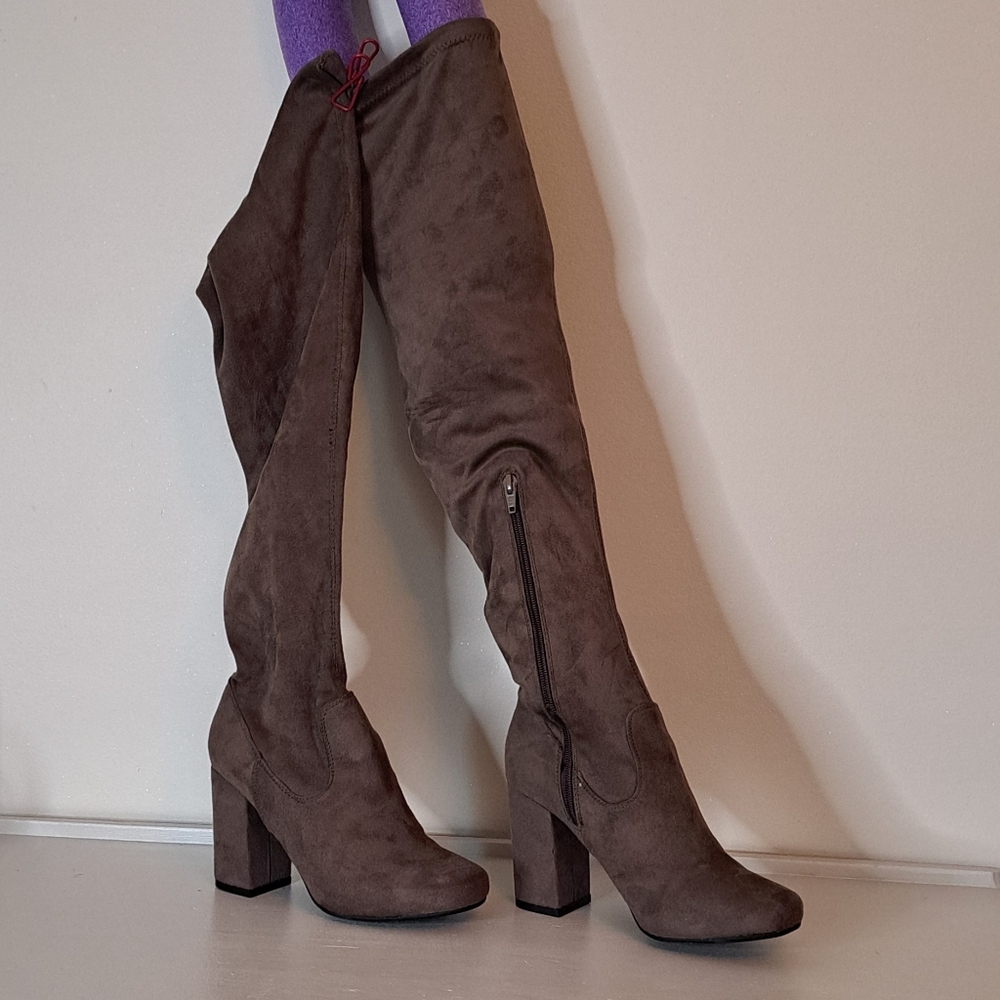 Carlos Santana knee-high boots